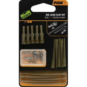 Fox zig lead clip,kit n°7