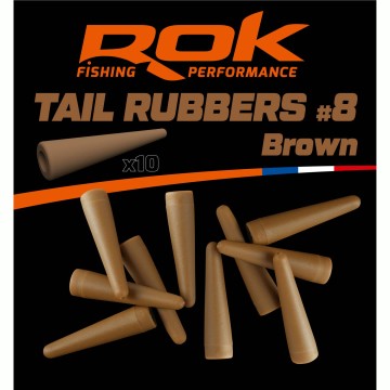 Rok lead clip tail,brown
