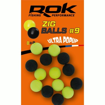 Rok 16 zig ball'9,yellow black