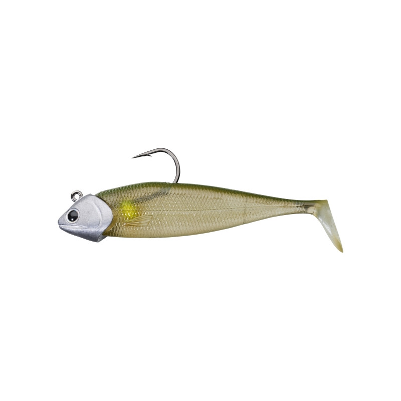 leurre souple Illex Nitro Shad 90 + Head | Pêche du bar en traction