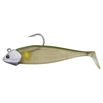 leurre souple Illex Nitro shad 150 + head| Pêche du bar en traction