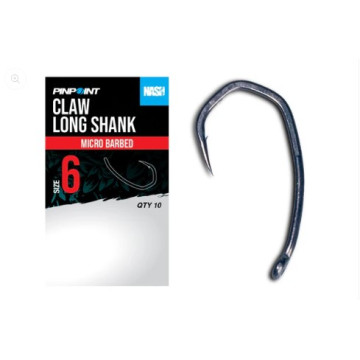 Hameçon Nash claw long shank barbless