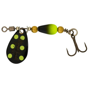 BLACK YELLOW DOTS