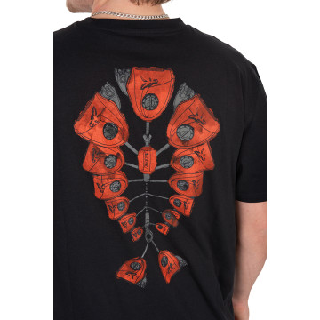 T-shirt Fox orange indicator t