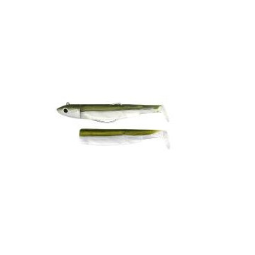 Leurre souple fiiish combo black minnow 90