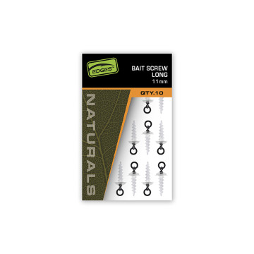vrille pour pop pop Fox Edges bait screw long,11mm