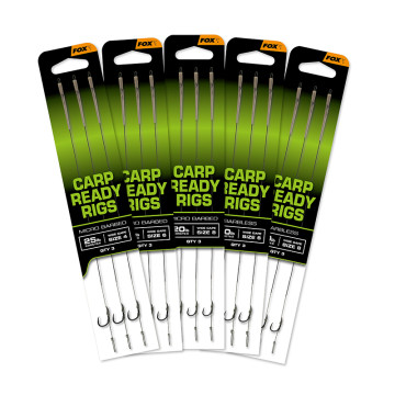 Montage Fox Ready Rig x3 Wide Gape | Pêche de la carpe