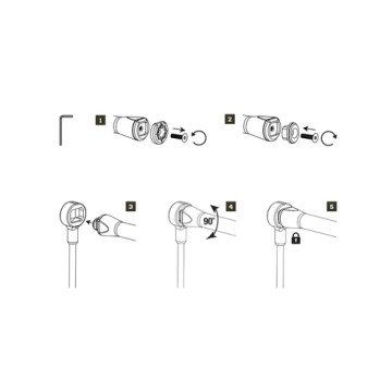 Sardine Nash Scope Butt Lock Peg | Pêche de la carpe