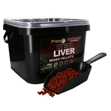 Pellets Starbaits Red Liver Mixed 2kg | Pêche de la carpe