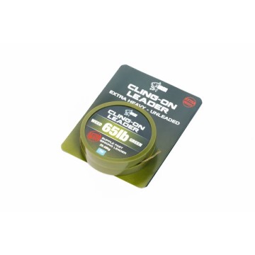 Nash Cling-On Leader 65lb Green | Pêche de la carpe