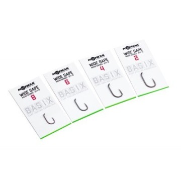 Hameçons Korda Basix Wide Gape | Pêche de la carpe