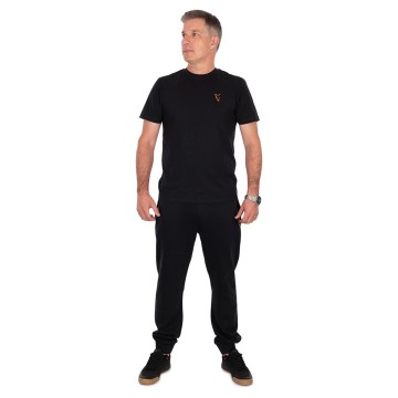 Pantalon Jogging Fox Classic Black & Orange | Pêche carpe