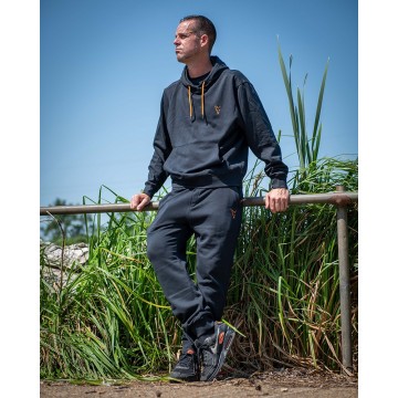 Pantalon Jogging Fox Classic Black & Orange | Pêche carpe