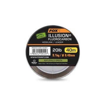 Fil fluorocarbone Fox Illusion Hooklink Leader | Carpe