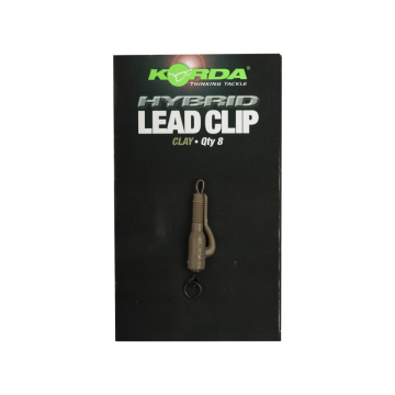 Korda hybrid lead clips,clay