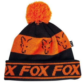 Fox black orange,lined bobble